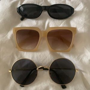 3 pairs of sunglasses from SHEIN